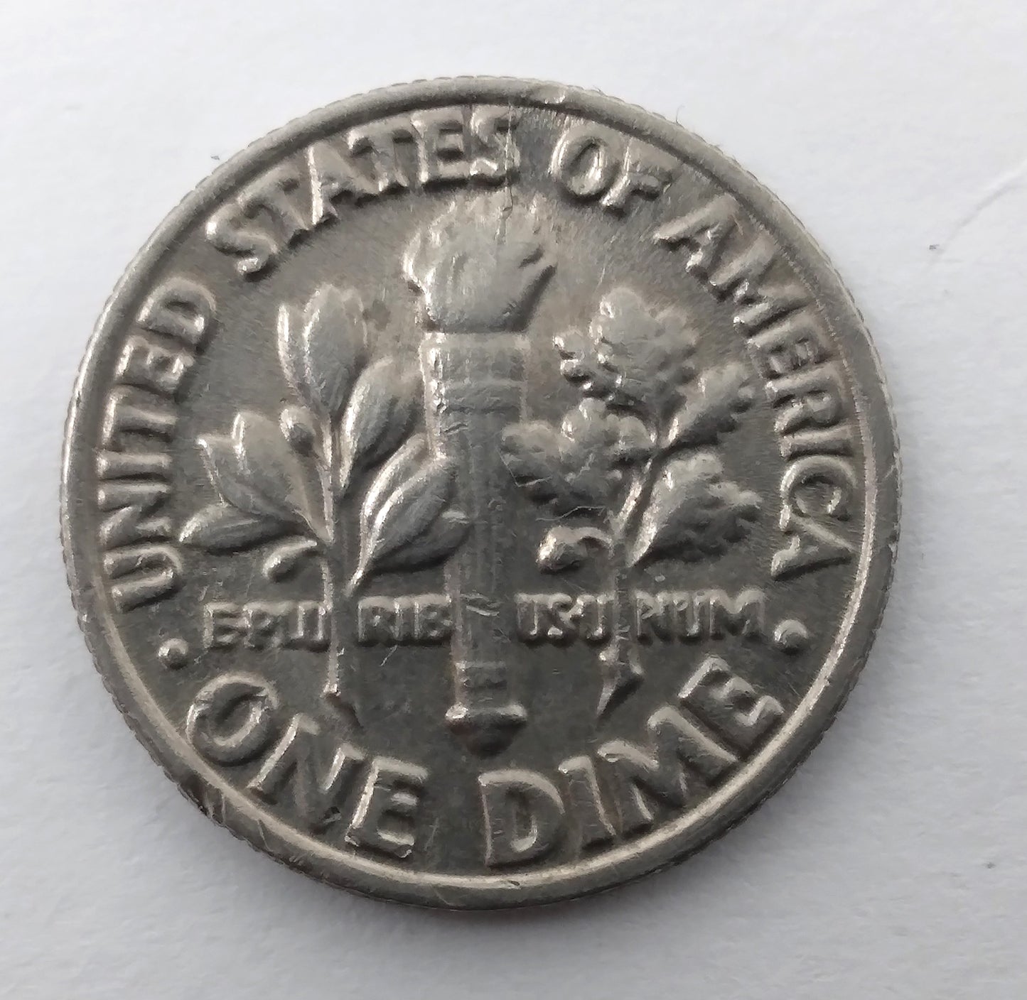 1982 Roosevelt Dime Die Crack Reverse Error!