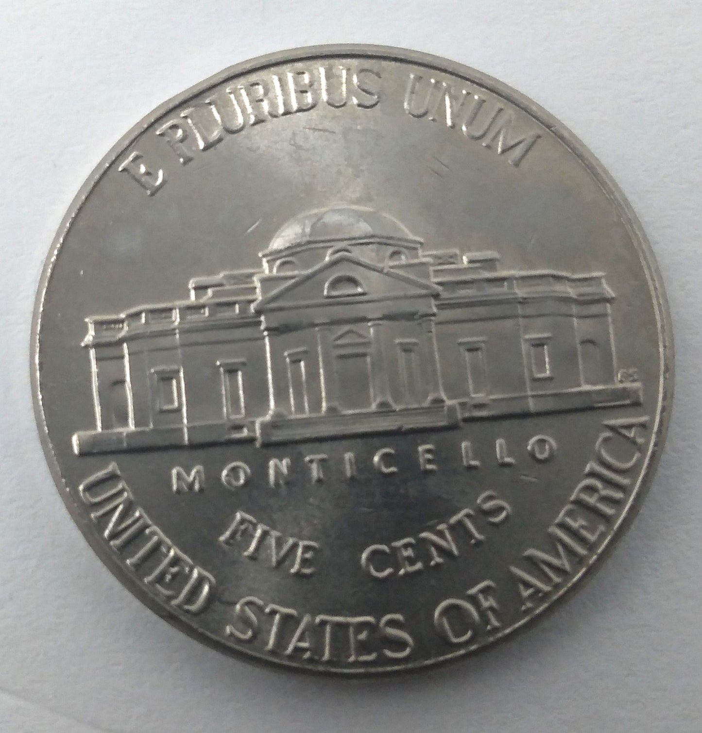 2023 P Jefferson Nickel Obverse Die Chip Error D & GOD
