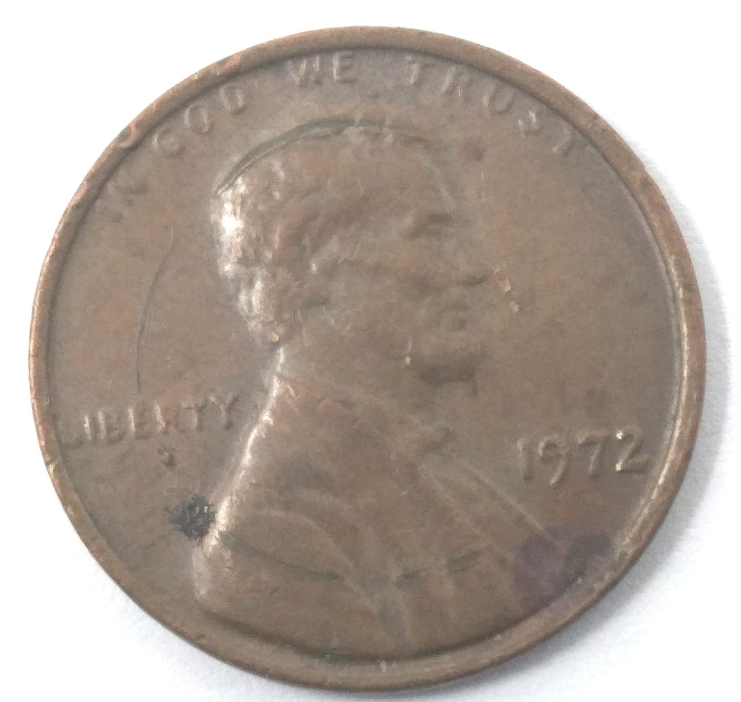 1972 P Lincoln Memorial Cent Penny DDO