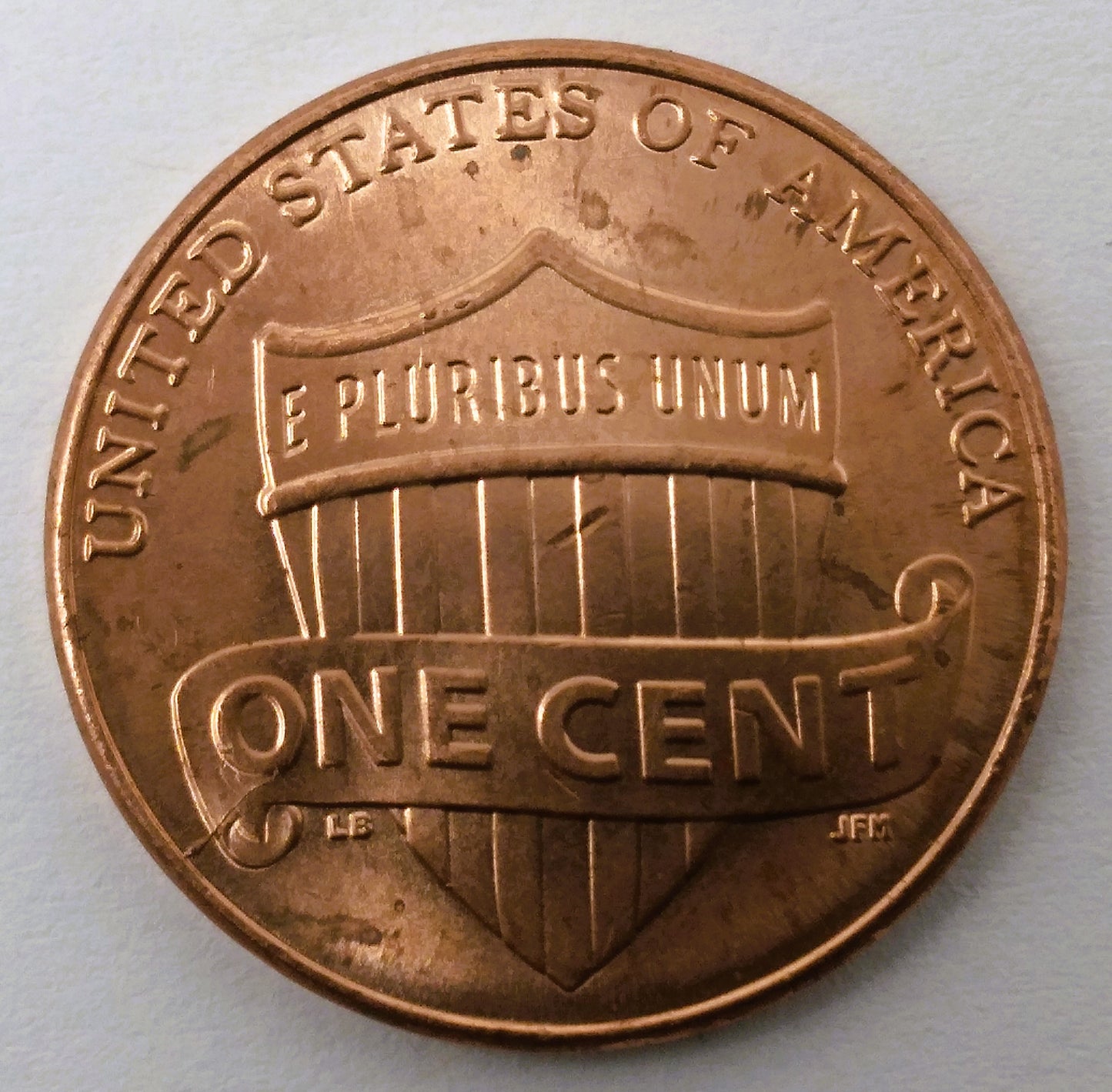 2023 P Lincoln Shield Cent Obverse & Reverse Retained Die Break Error