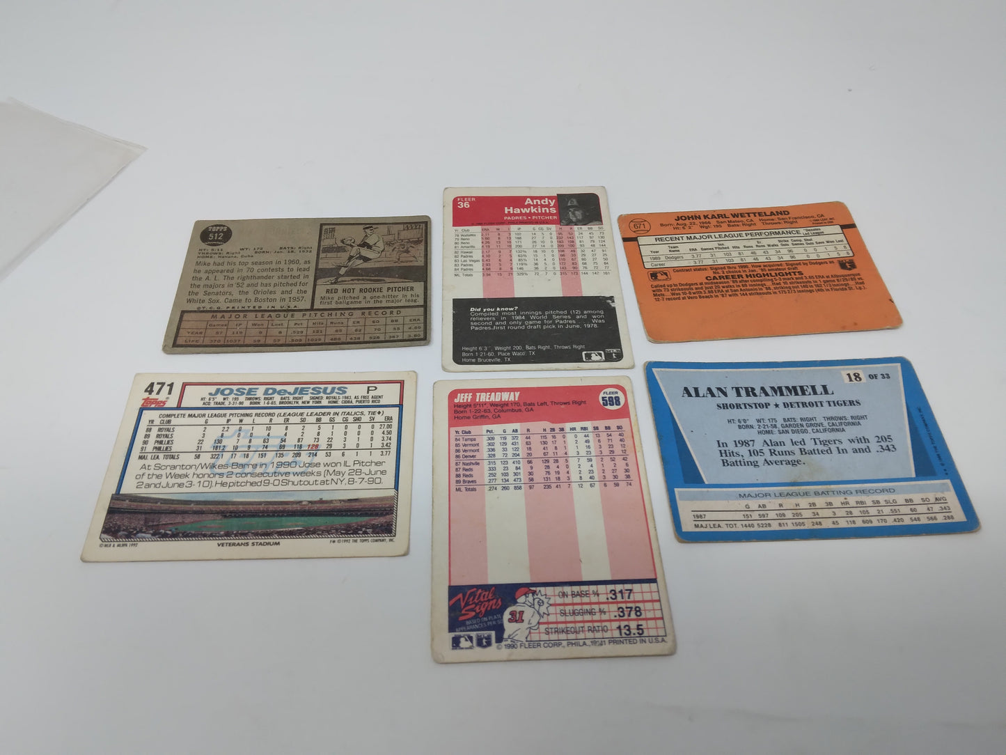 1990S BASEBALL CARDS COLLECTION (4)