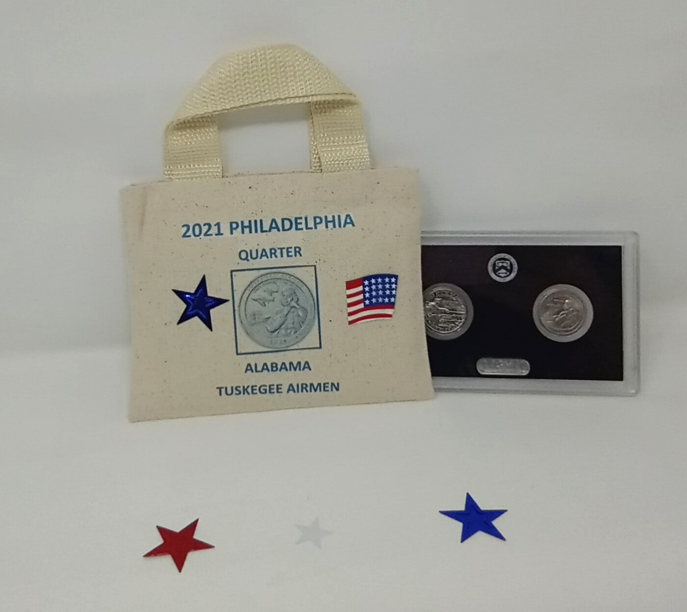 2021 Philadelphia Men’s Quarter Set (Washington Crossing the Delaware & Tuskegee Airmen)