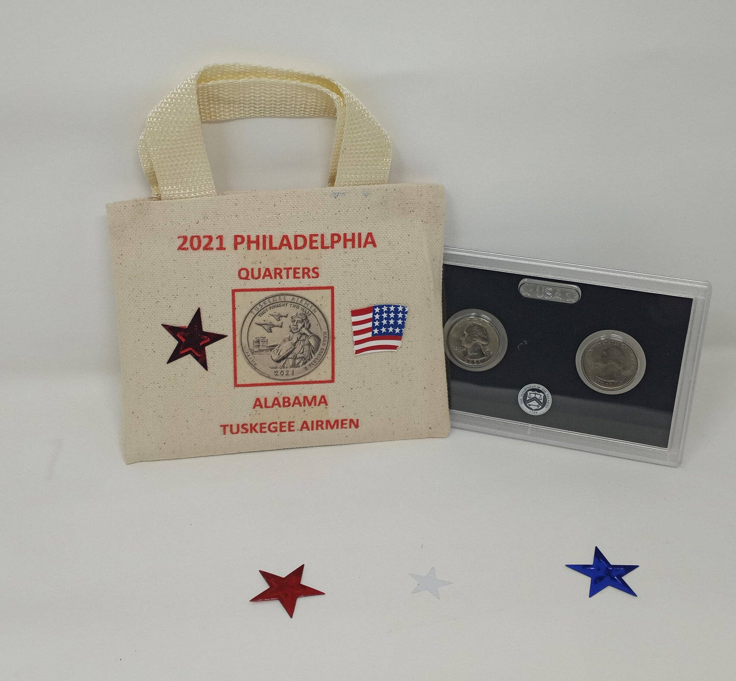 2021 Philadelphia Men’s Quarter Set (Washington Crossing the Delaware & Tuskegee Airmen)