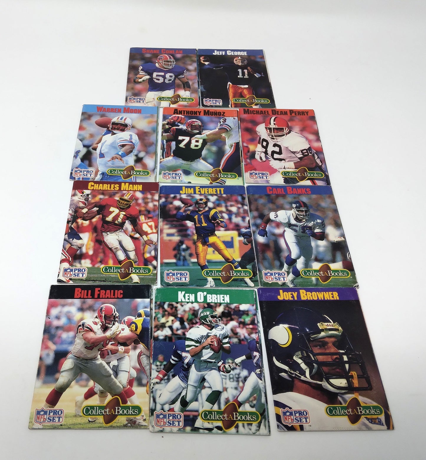 NFL PRO FOOTBALL SET BOOK COLLECTION (11)