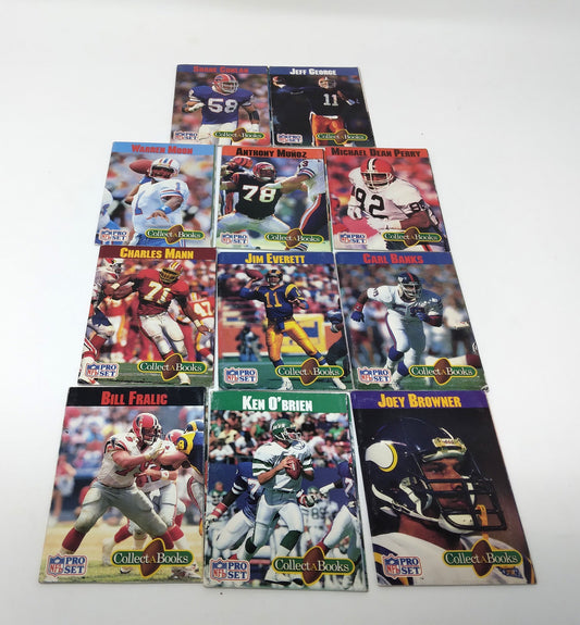 NFL PRO FOOTBALL SET BOOK COLLECTION (11)