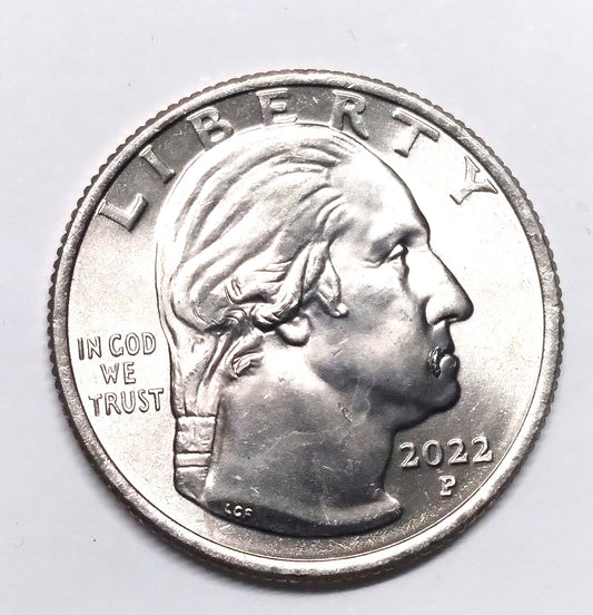 2022 P Maya Angelou Quarter Extremely Huge Die Chip Error