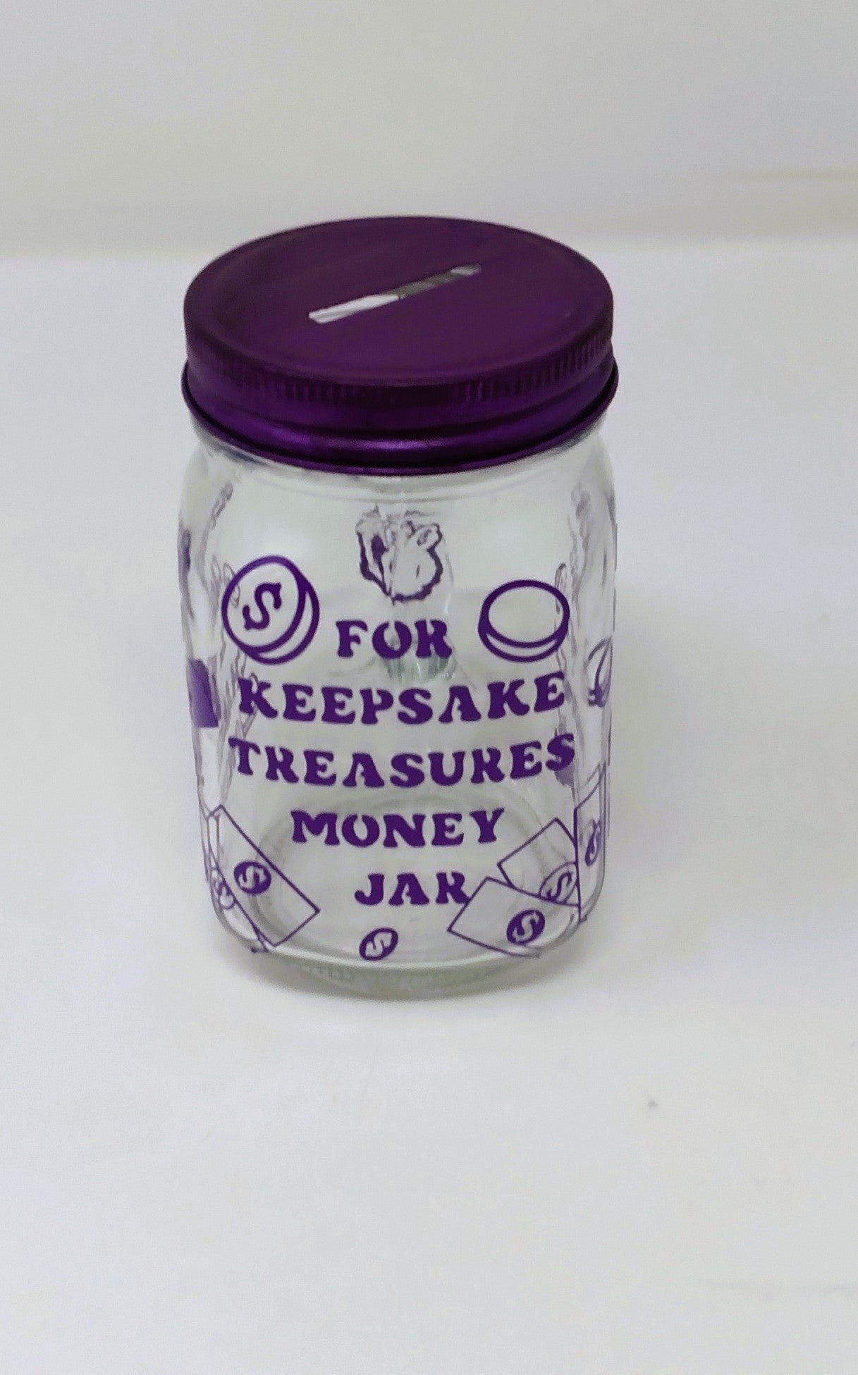 FOR KEEPSAKE TREASURES MONEY JAR
