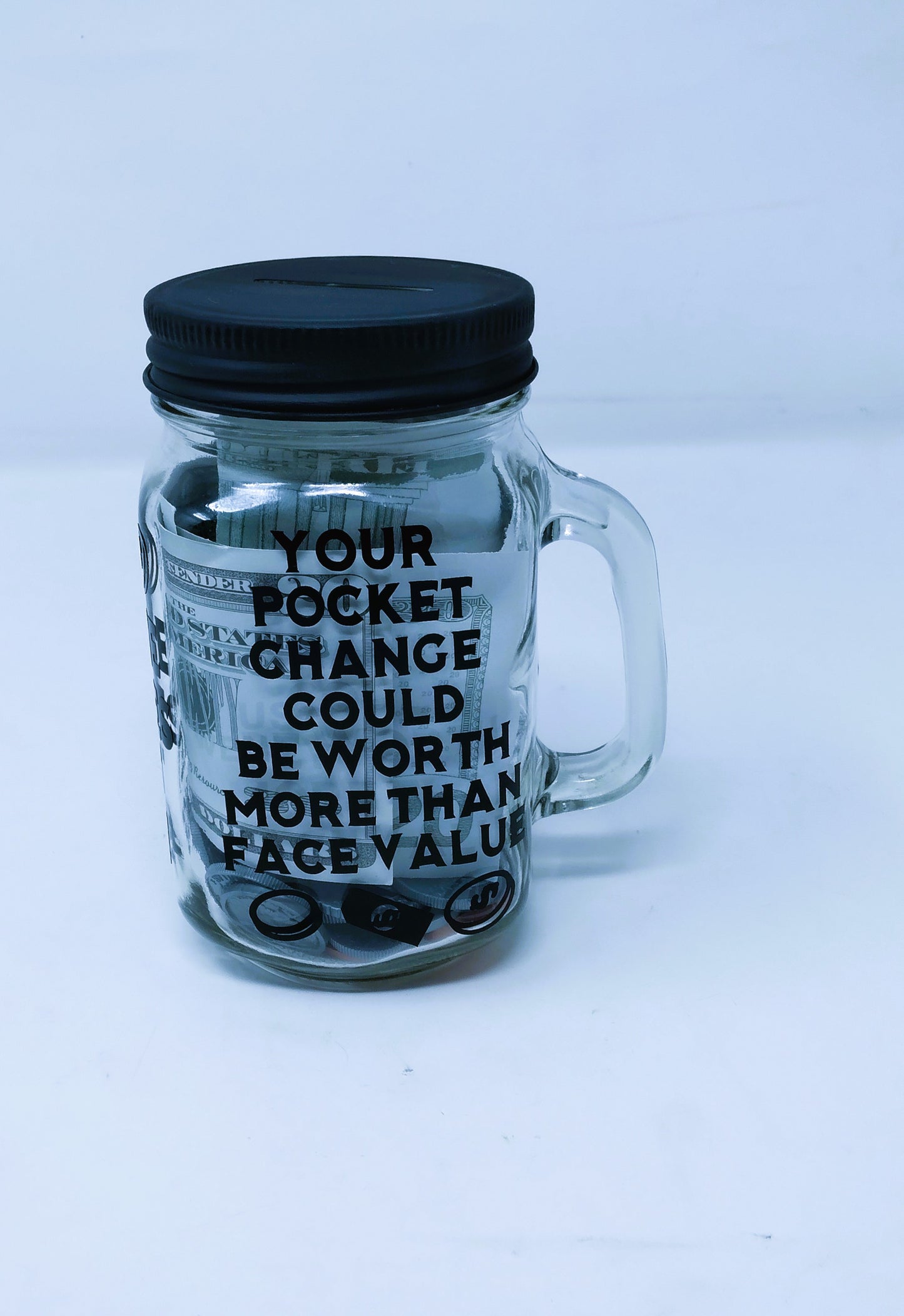 FOR KEEPSAKE TREASURES MONEY JAR