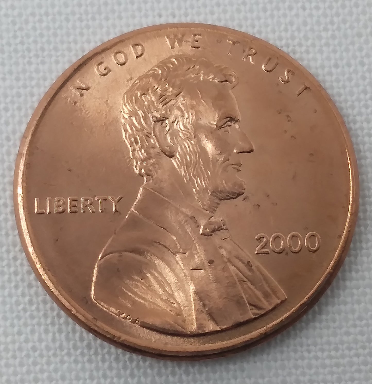 2000 LINCOLN MEMORIAL CENT WIDE AM VARIETY