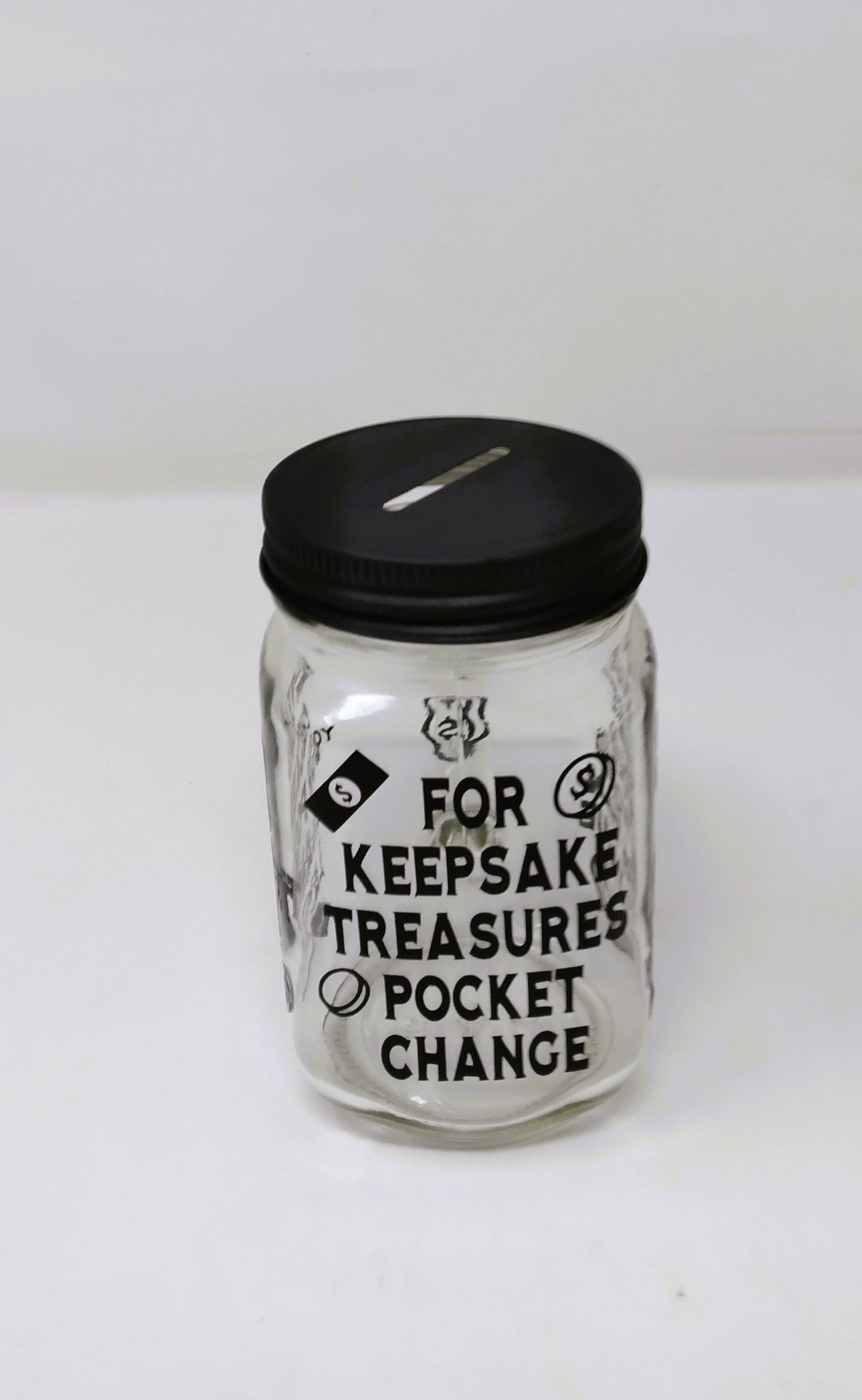 FOR KEEPSAKE TREASURES MONEY JAR