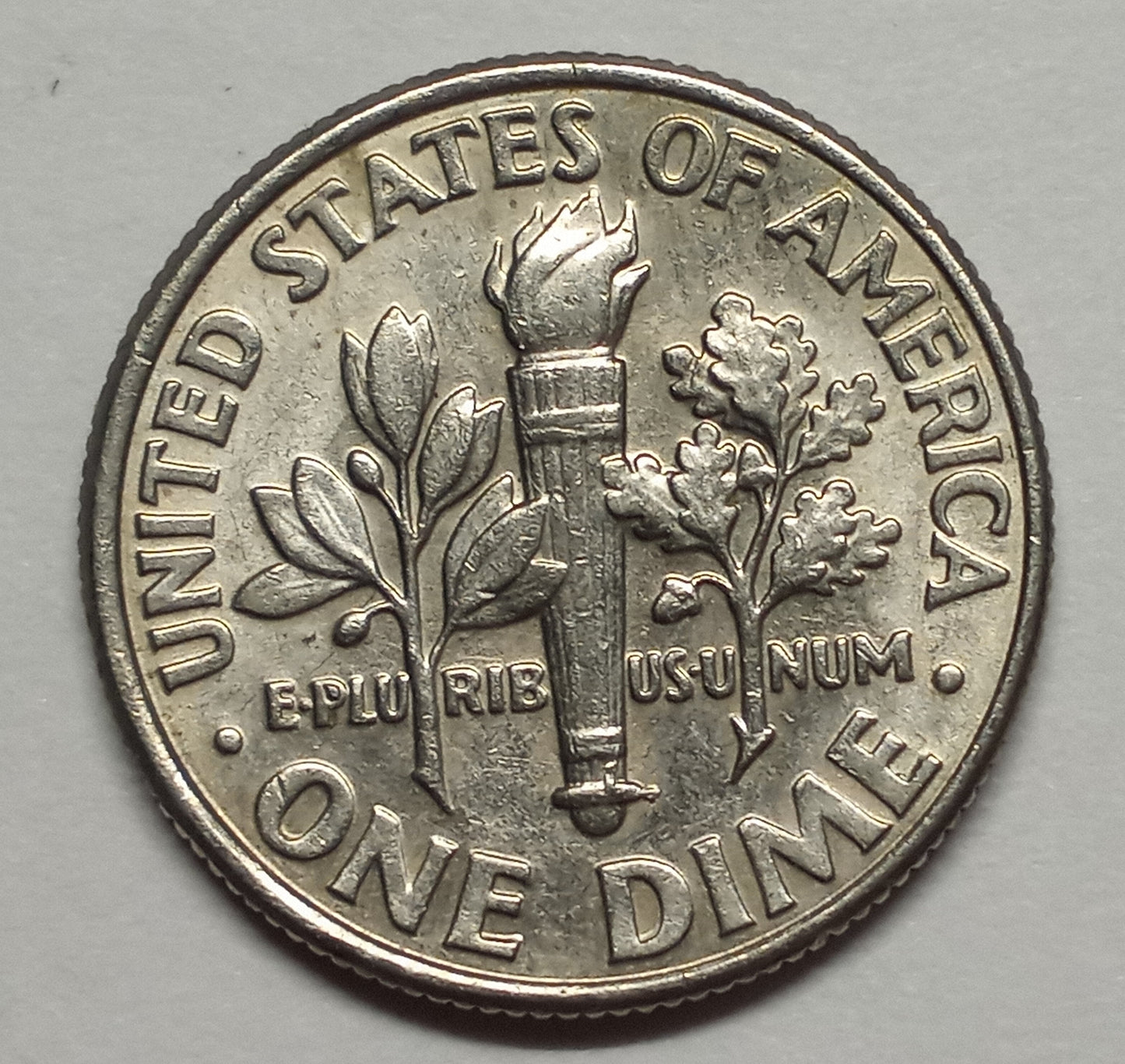 2007 Roosevelt Dime Huge Die Chip Neck Error