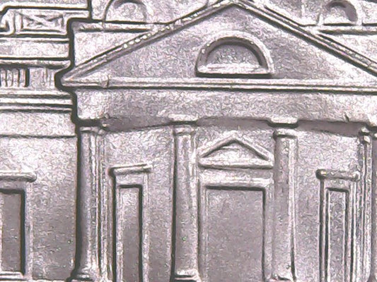 2020-P Jefferson Nickel Doubled Die Reverse DDR Doorway Error/Variety