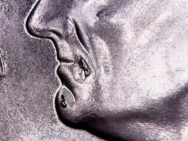 DIME DIE CHIP MOUTH