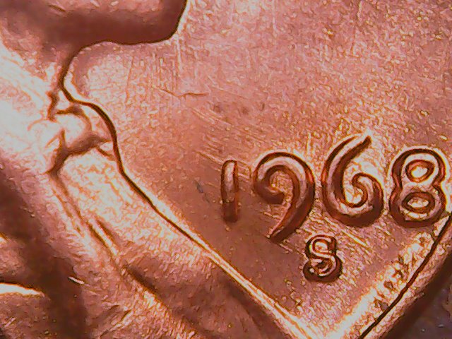 1968S Lincoln Cent  RPM 001