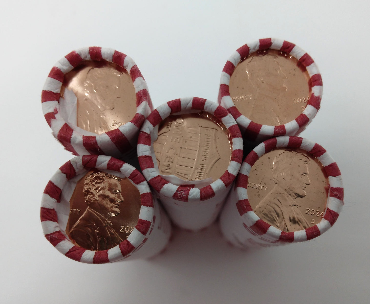 2024D Lincoln Shield Cent BU Rolls (lot 5)